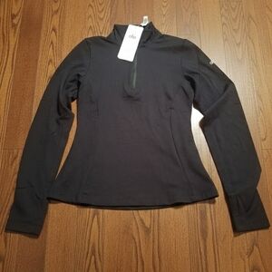 ALO Yoga Women's Charcoal Long Sleeve Top